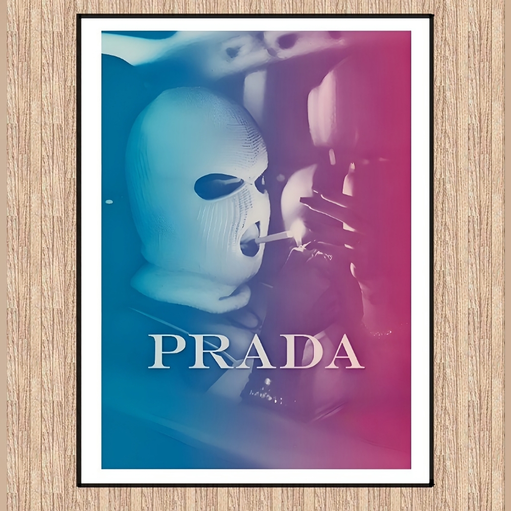 Prada 8 1/2"x11" Framed Wall Art